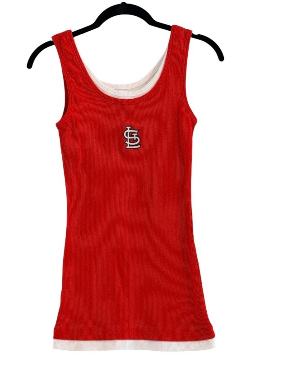 Genuine Merchandise Red Tank Top with St. Louis Emblem 2011 World Series Size M